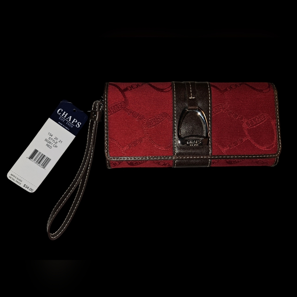 NWT Chaps Wristlet